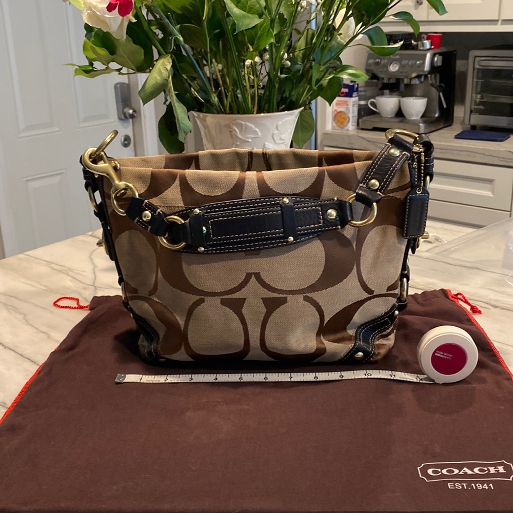 Coach Signature Bag - Great condition inside and out